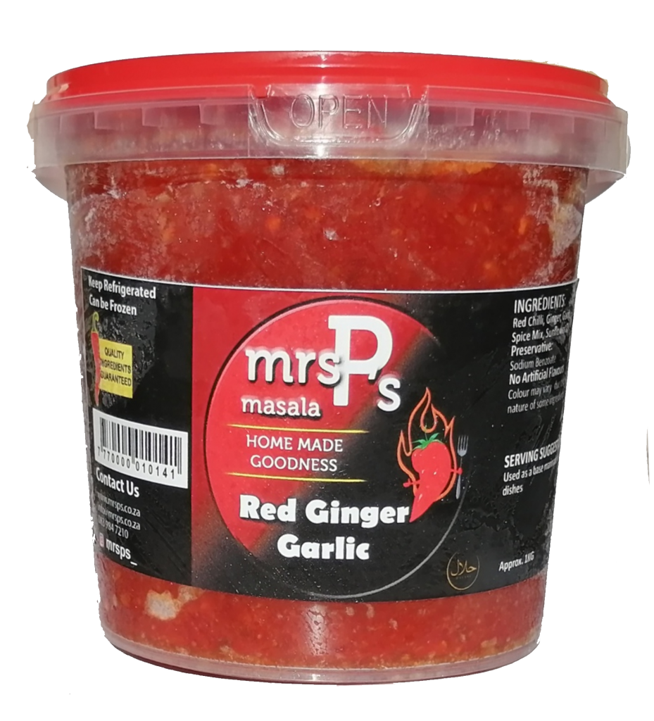 Red Ginger Garlic +1Kg Mrs P's